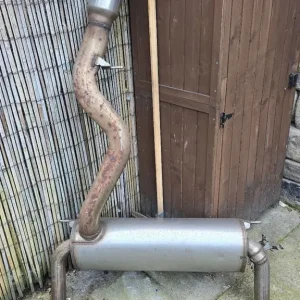 Genuine BMW M240i exhaust & tips