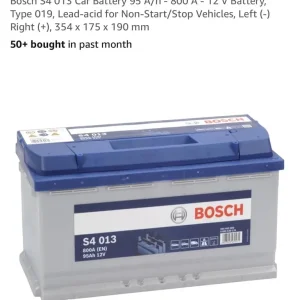 Bosch S4013 Car Battery
