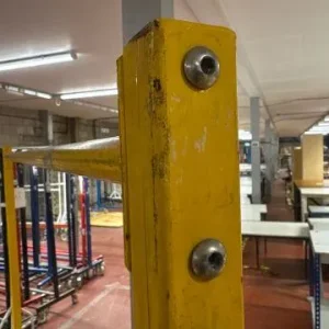 14 Industrial Retail Clothing Rails with Wheels 6ft - Image 4