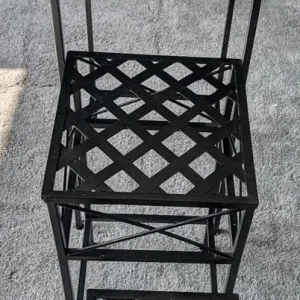 Matching set of three plant stands - Image 2