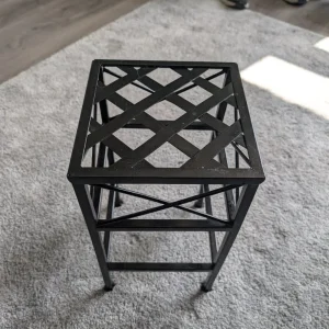 Matching set of three plant stands