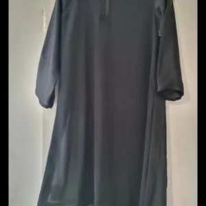 Girls Chiffon Dress Size 12 Black - Image 5