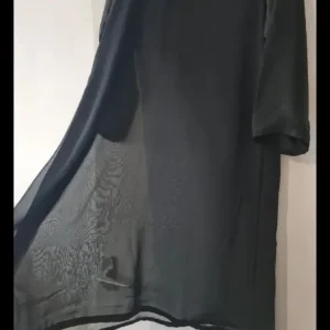 Girls Chiffon Dress Size 12 Black - Image 8