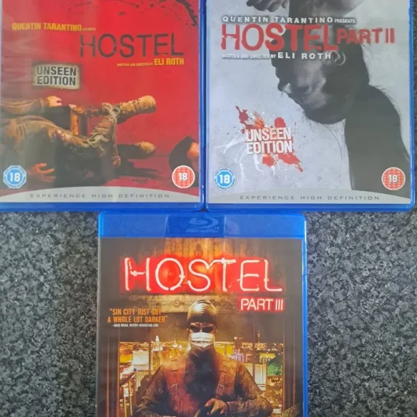 Hostel 1-3 Bluray