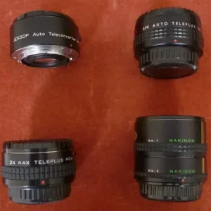 Camera x2 teleconverters