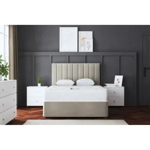 Double Size Divan Bed with Mattress and Storage