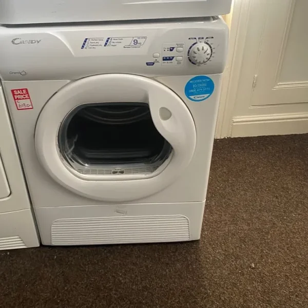 white candy condenser tumble dryer