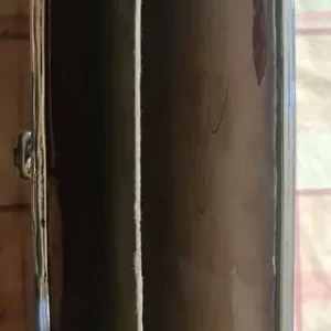 Vintage silver colour letter desk tidy - Image 4