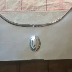 Vintage silver colour letter desk tidy