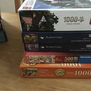 Assorted 1000 piece jigsaw puzzles - Image 2