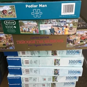Assorted 1000 piece jigsaw puzzles - Image 3