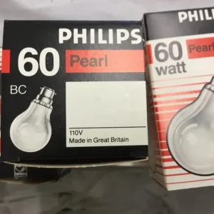 Philips 110v 60w bayonet bulbs x15 - Image 3