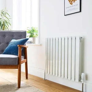 Designer Radiator 600mm x 630mm White Gloss Single Panel