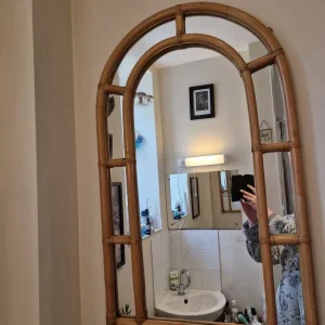 Bamboo mirror