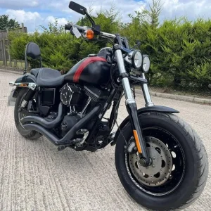 2014 Harley Fat Bob FXDF - Black Custom Chopper - Image 2