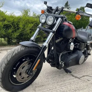2014 Harley Fat Bob FXDF - Black Custom Chopper - Image 4