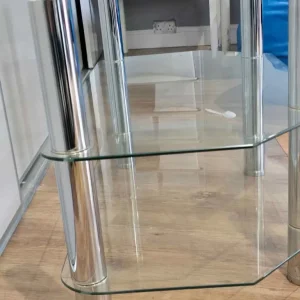 Glass TV unit / stand - Image 3