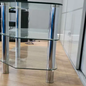 Glass TV unit / stand - Image 4