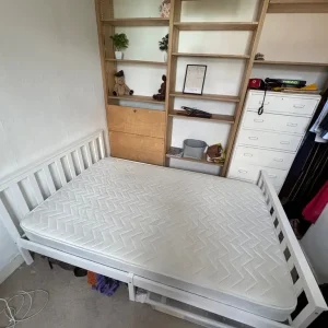Small Double Bed Frame and Mattress (120cm-190cm)
