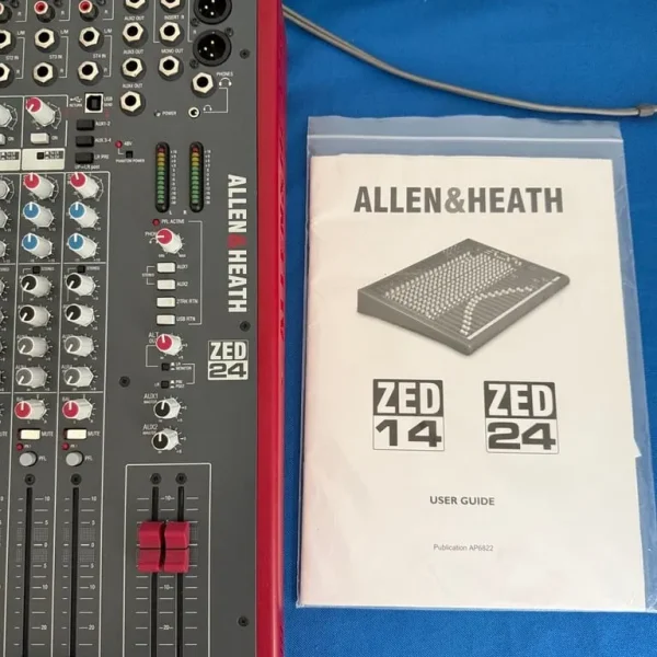Allen & Heath ZED 24 Mixing Desk Console
