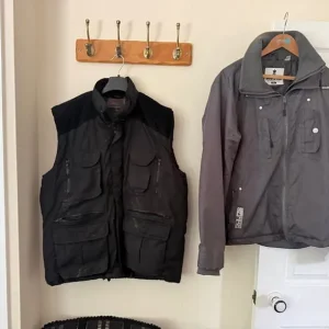 Mens Windcheater Waterproof Jacket Bodywarmer - Image 3