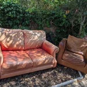 Leather sofas - Image 3