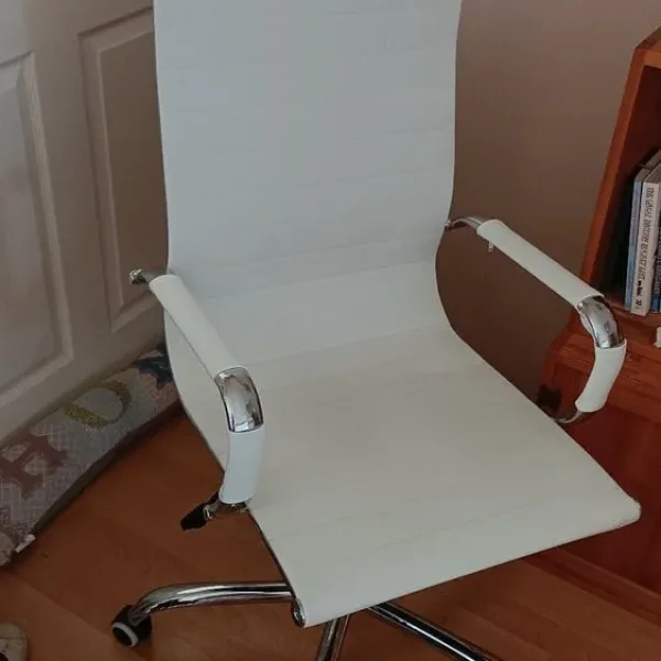 White office chair