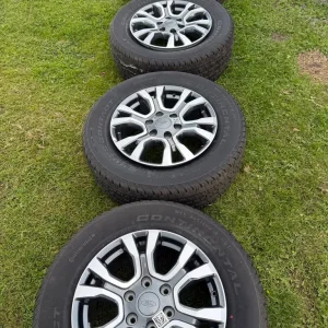 2022 Ford Ranger Wildtrak wheels and tyres