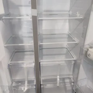 NEW GRADED SILVER SAMSUNG FROST FREE AMERICAN FRIDGE FREEZER - Image 6