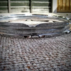 90s Premier Genista 16 Inch Hoops and Floor Tom Drum Legs - Image 6