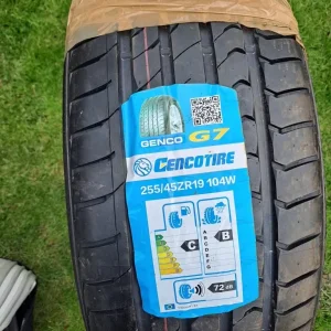 Pair of brand new tyres