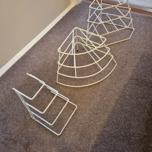 4 level tier plate racks – 3 sets - Image 2