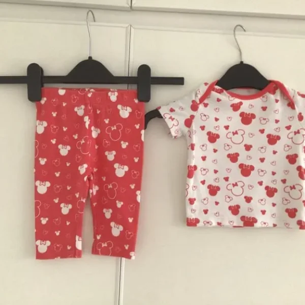 Minnie Mouse Top and Leggings Size 6/9
