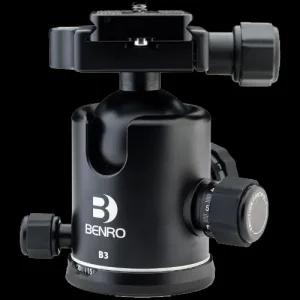 Benro B3 Ball Head For Tripod or Monopod