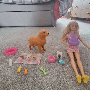 Barbie dog set