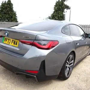 2023 BMW i4 EDrive35 Sport Electric Auto – Front and Side Damage, Cat-S Salvage, Repairable - Image 3