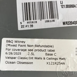 2 X 2.5L VALSPAR PAINT - Image 4