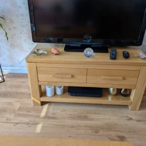 Coffee table, TV unit and 2 side tables - Image 2