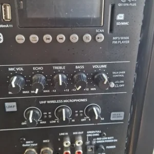 QTX QX15PA-PLUS Portable PA System - Image 4