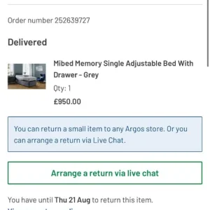 Mibed adjustable bed - Image 2