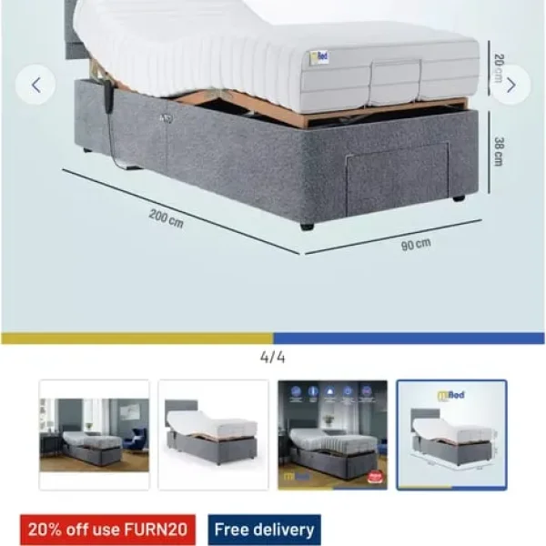 Mibed adjustable bed