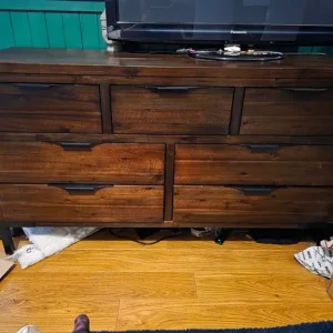 Wooden dark drawers - Image 3
