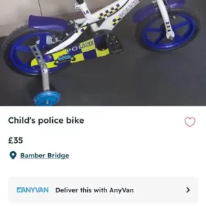 boys bike police patrol