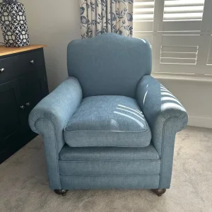 Edwardian Armchair on Casters - Image 2