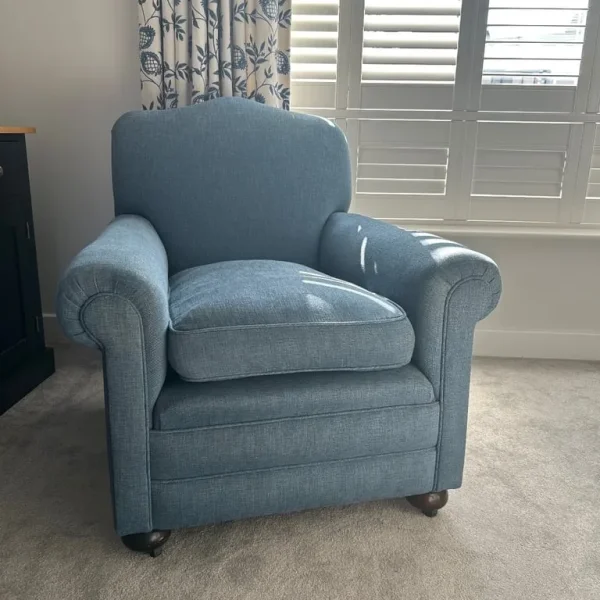 Edwardian Armchair on Casters