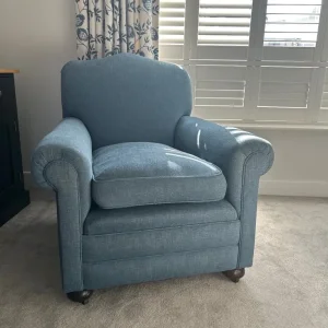 Edwardian Armchair on Casters
