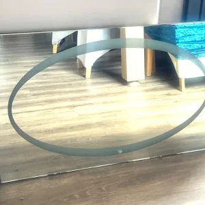 2x bathroom mirrors