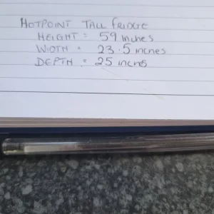 Tall Hotpoint Lader Fridge - Image 8