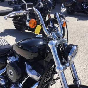 2023 Harley-Davidson Softail FXST Standard Vivid Black Custom Petrol Manual - Image 3