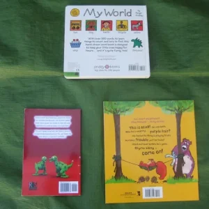 3 Kids' Books – My Word, Dinosaur in the Garden, I Am Bear - Image 2